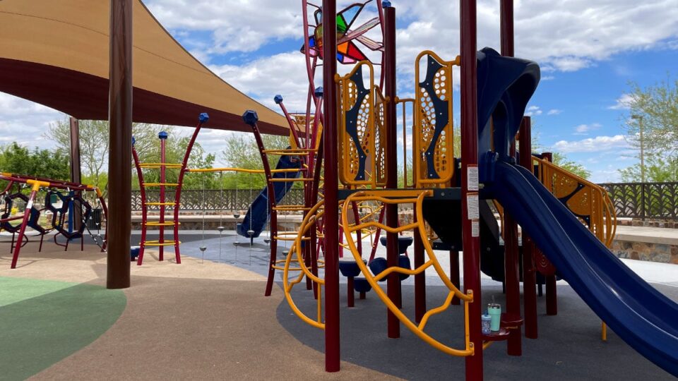 Playground at Stonebridge Park