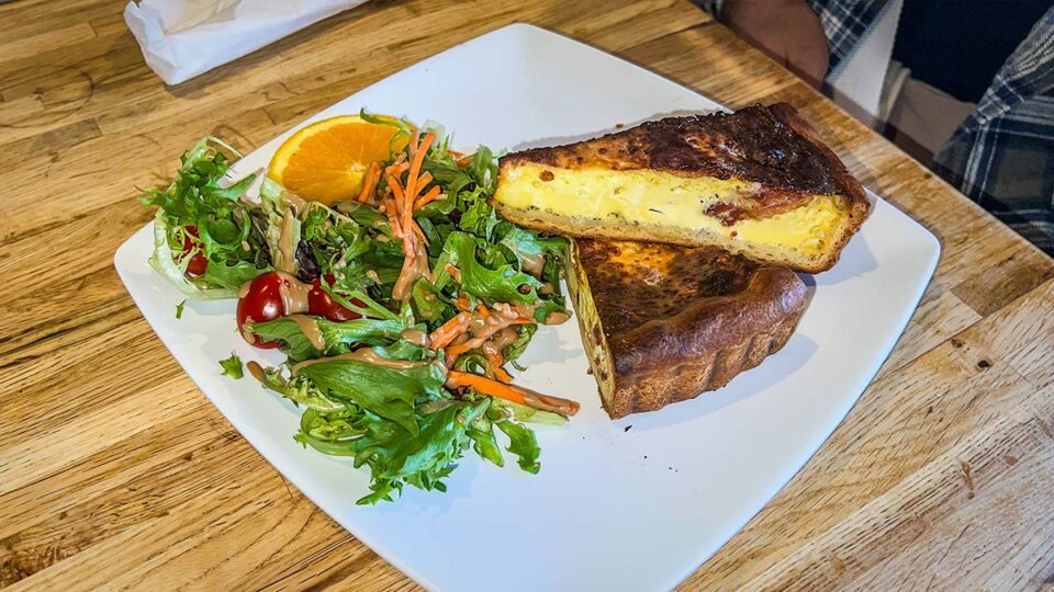 Quiche Lorraine from Rosallie Le French Cafe