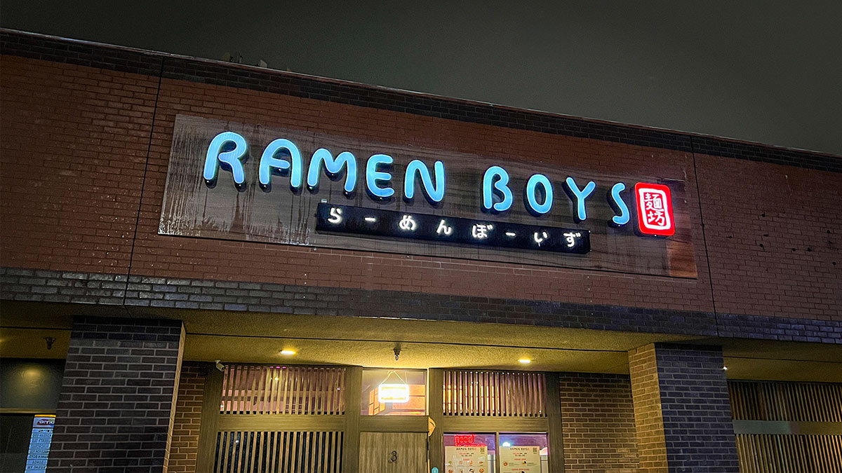 Ramen Boys Front Entrance