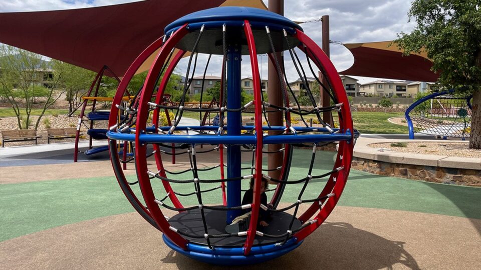 Sphere Climbing Course at Stonebridge Park