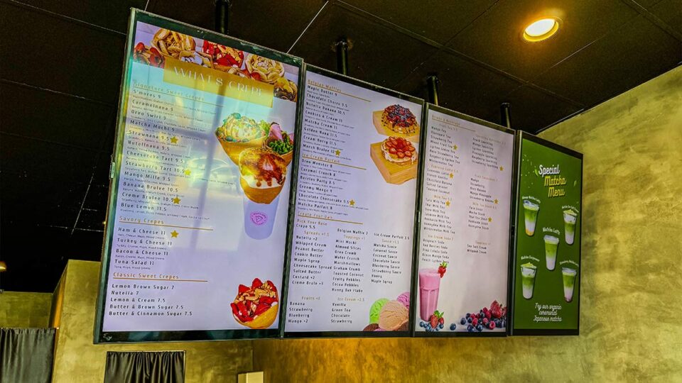 whats crepe menu