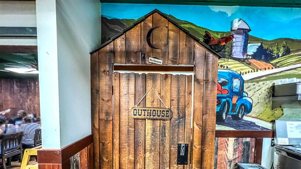 Barn Style Door at Egg Works