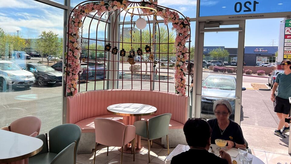 Booth at Mango Mango Dessert