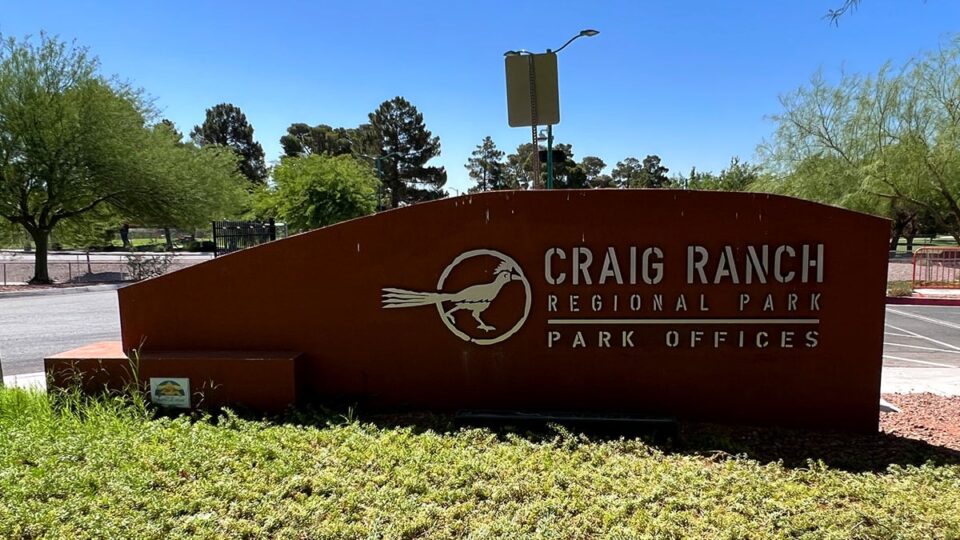 Craig Ranch Regional Park Sign
