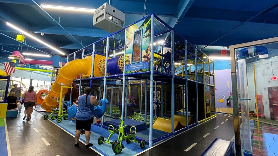 Full Indoor Playground at Wally Wombats