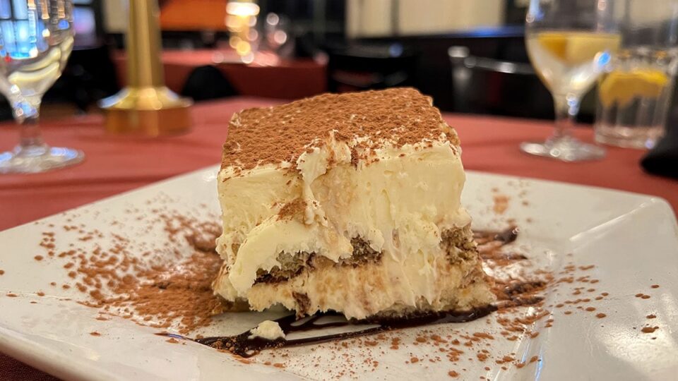 Housemade Tiramisu from Gaetano's Ristorante