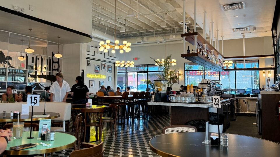 Inside Cafe Landwer - Beautiful and Inviting Decor