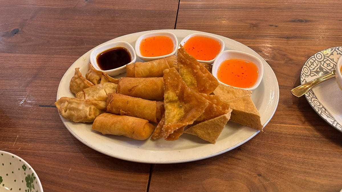 Kicking Off with Crunch: The Sampler Plate