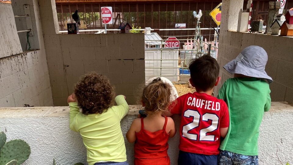 Kids at McKee Ranch