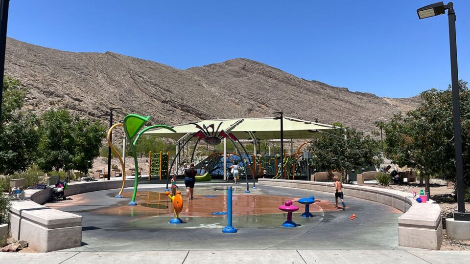 Splash Pad at Trigono Hills Park