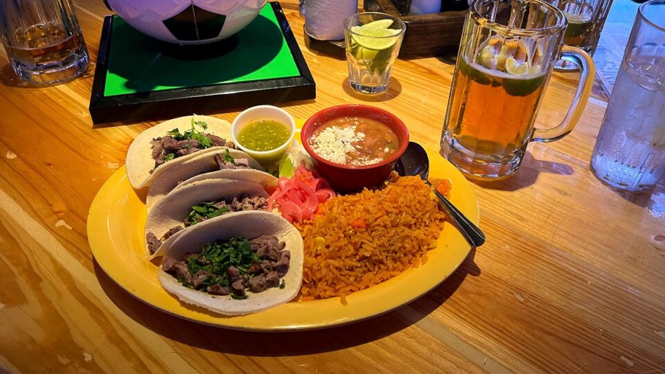 Carne Asada Tacos from Ojos Locos