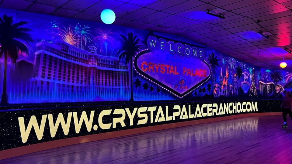 Crystal Palace Skating Center Sign