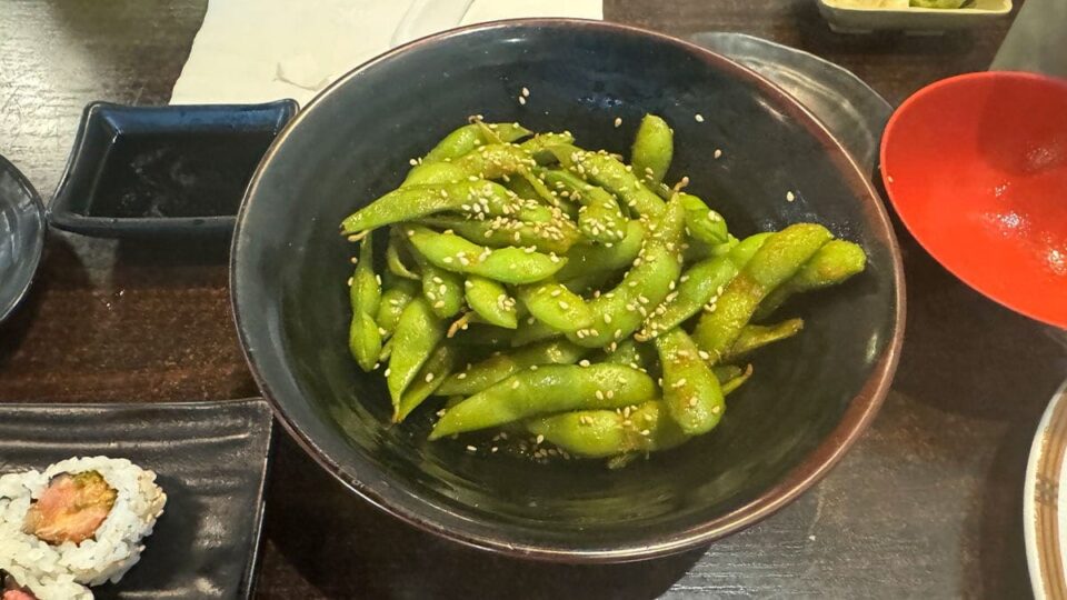 Garlic Edamame