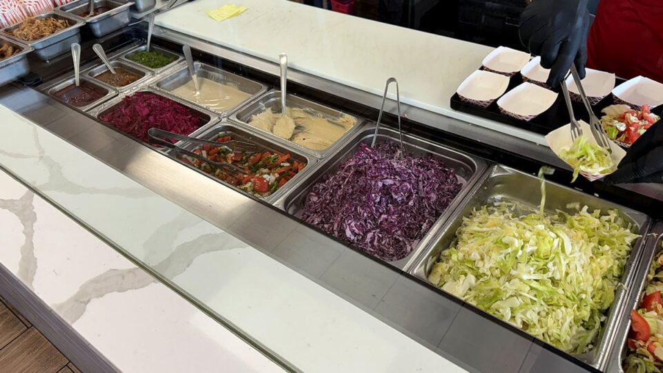 Salad and sides serving with any entree