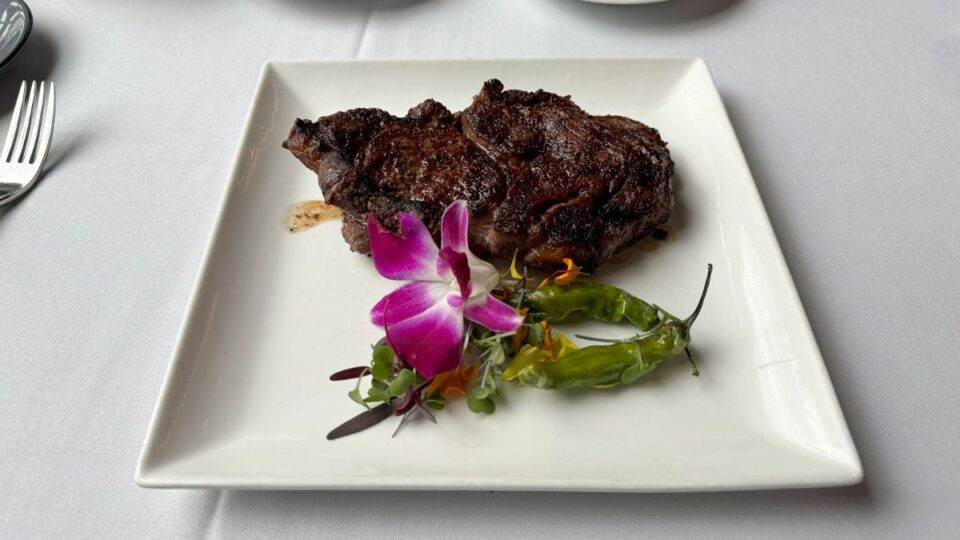 16 oz Ribeye Cooked to Perfection at Hawthorn Grill