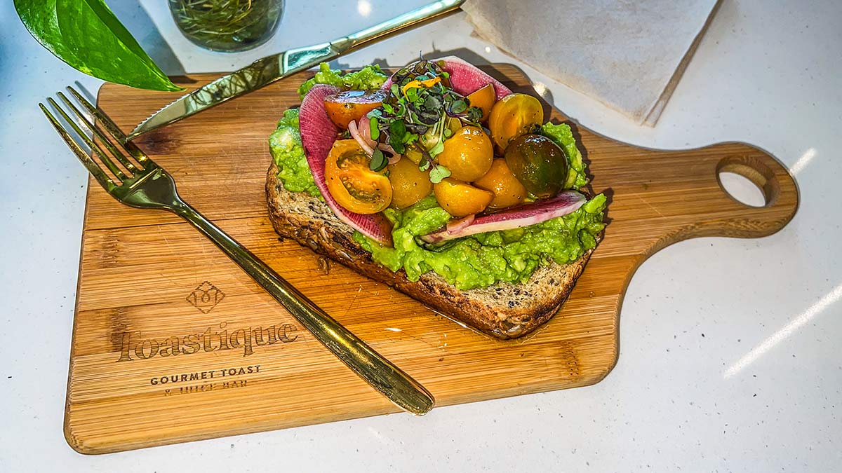 Avocado Smash Gourmet Toast Toastique