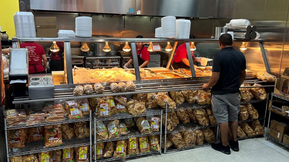 Cafeteria At La Herradero Meat Market