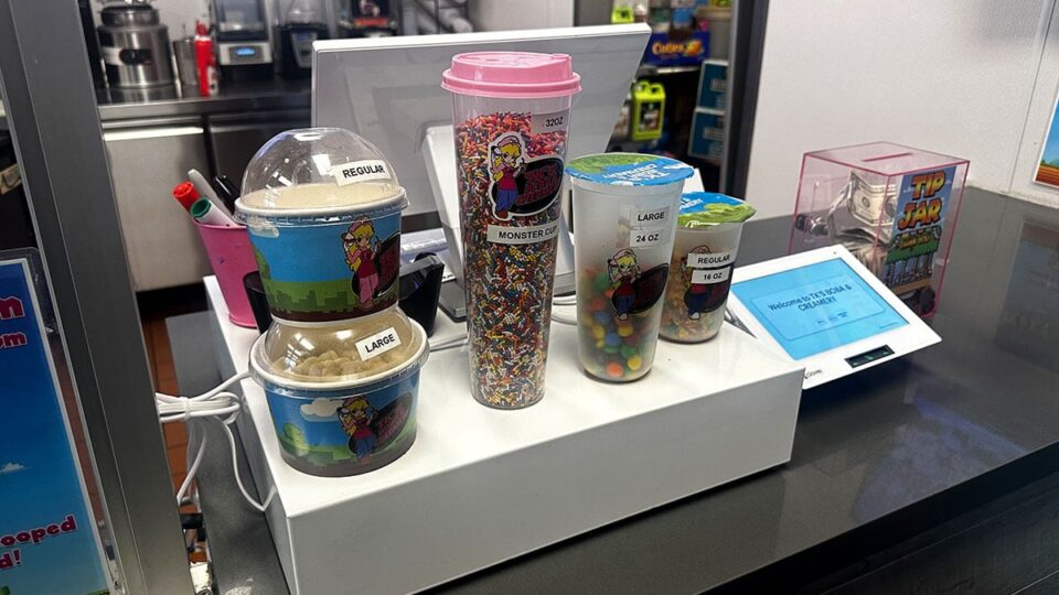 Ice Cream Cup Sizes at TK’s Boba and Creamery