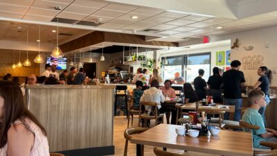 Inside view of Broken Yolk Cafe in Summerlin