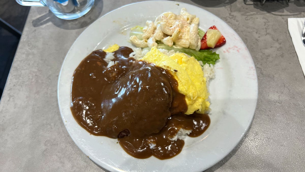 Loco Moco from Peg's Glorified Ham N Eggs