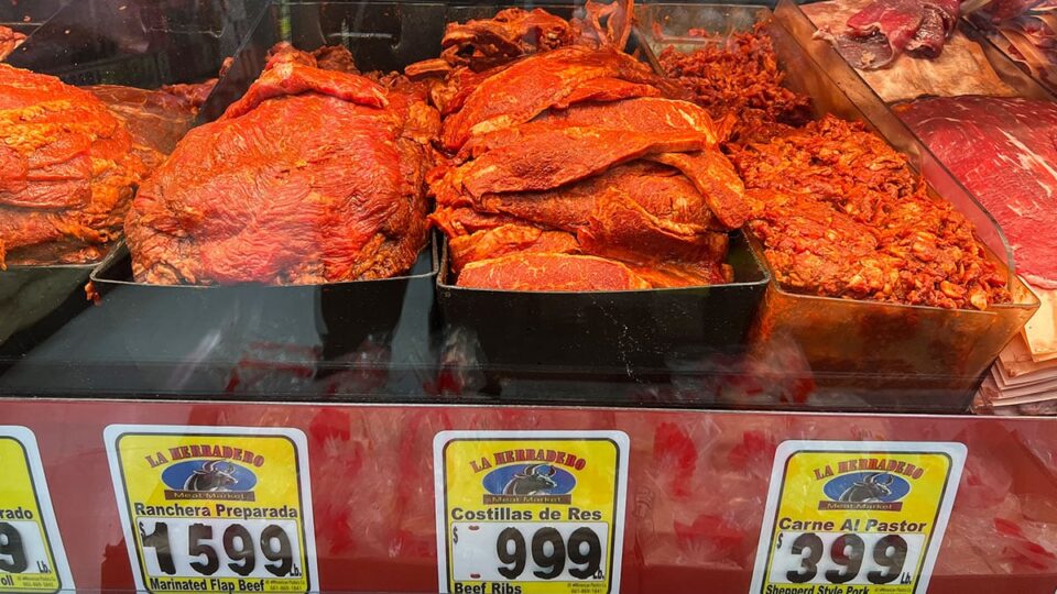 Marinated Meat from La Herradero Meat Market