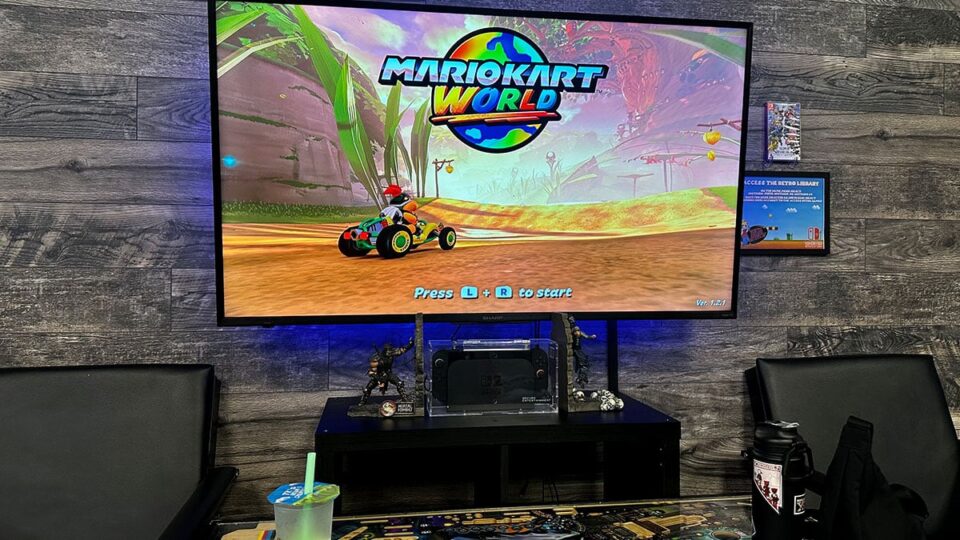 Mario Kart at TK’s Boba and Creamery