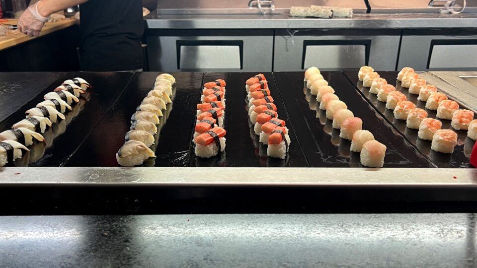 Nigiri Rolls from Hibachi Grill and Supreme Buffet