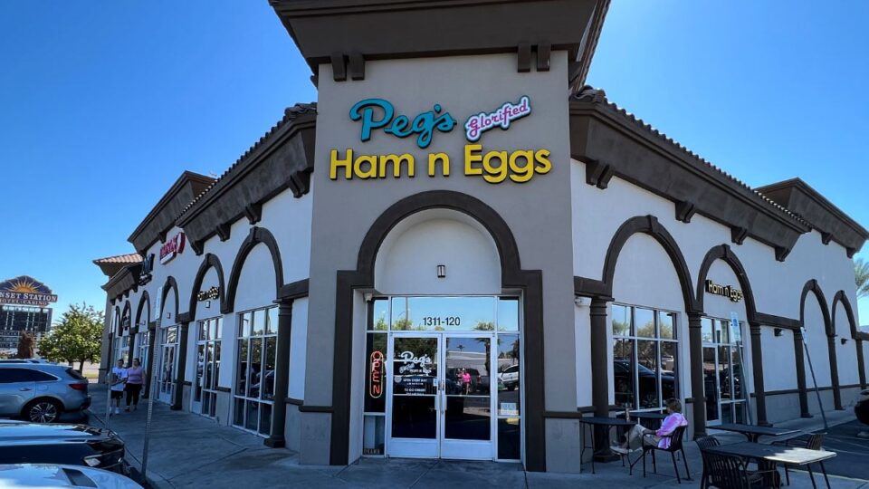 Outside of Peg's Glorified Ham N Eggs Sunset Henderson