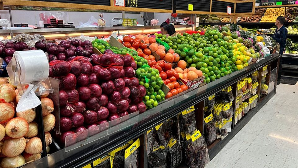 Produce from La Herradero Meat Market