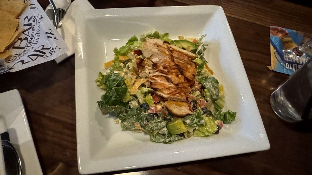 The Southwest Chicken Salad.