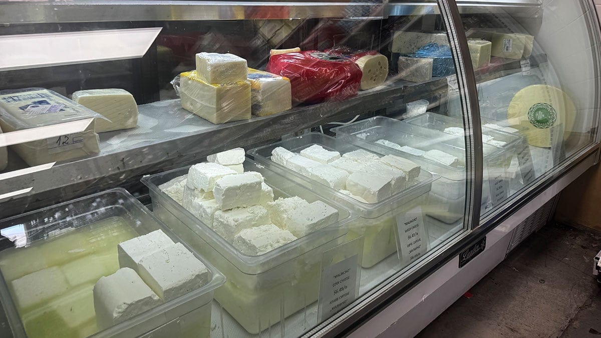 cheese selection