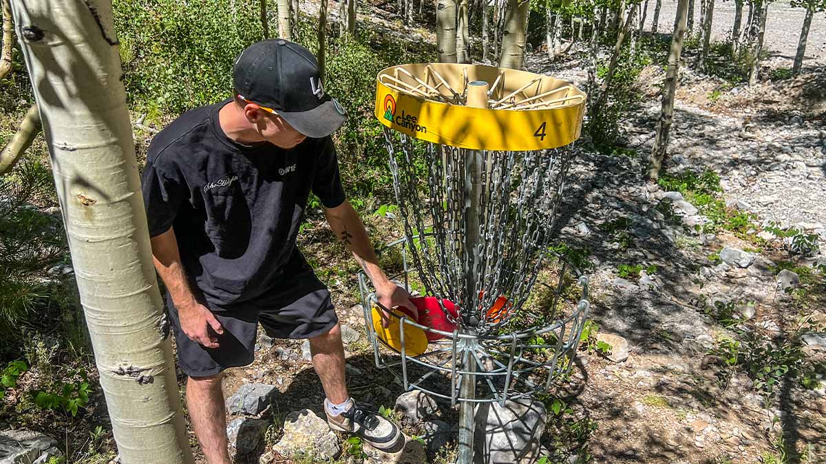 disc golf lee canyon