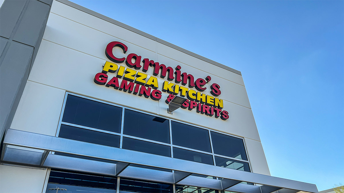 Carmines Pizza Kitchen Gaming Spirits