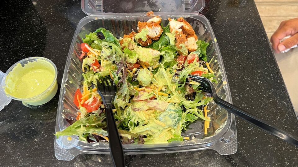Chicken Caesar Salad from Eddie World
