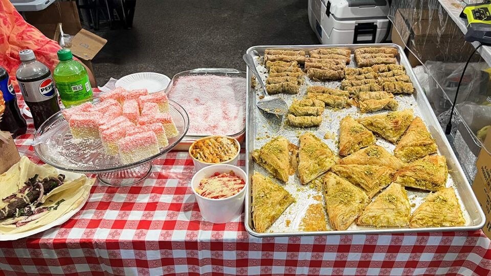 Desserts at San Gennaro Feast