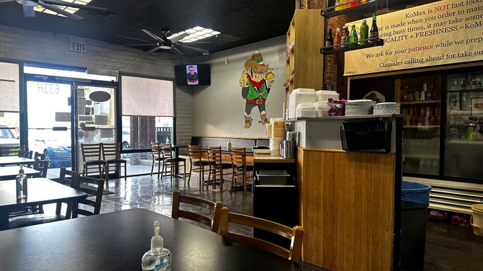 Dining Area at Komex Fusion