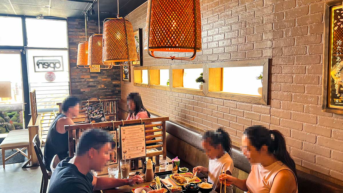 Dining at TON TON Katsuya