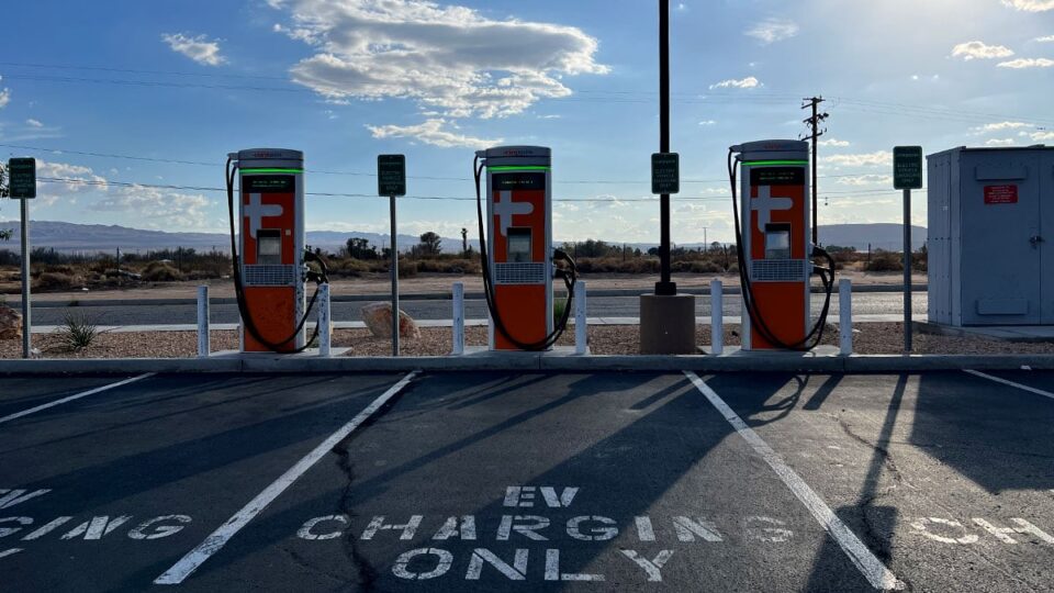 EV Charging Station at Eddie World