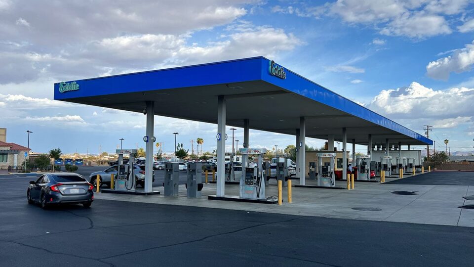 Gas Station at Eddie World