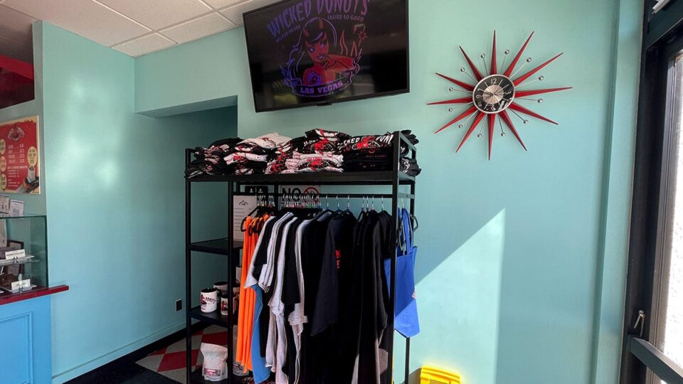 Merch at Wicked Donuts