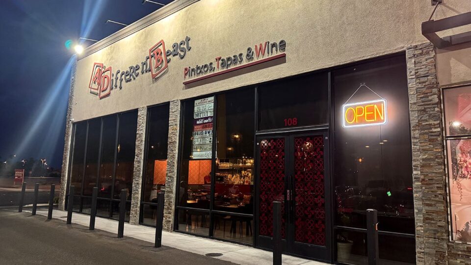 Outside A Different Beast Restuarant on Spring Mountain