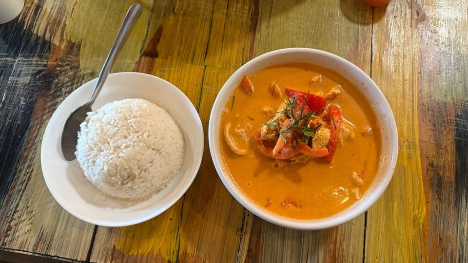 Panang Curry with Chicken
