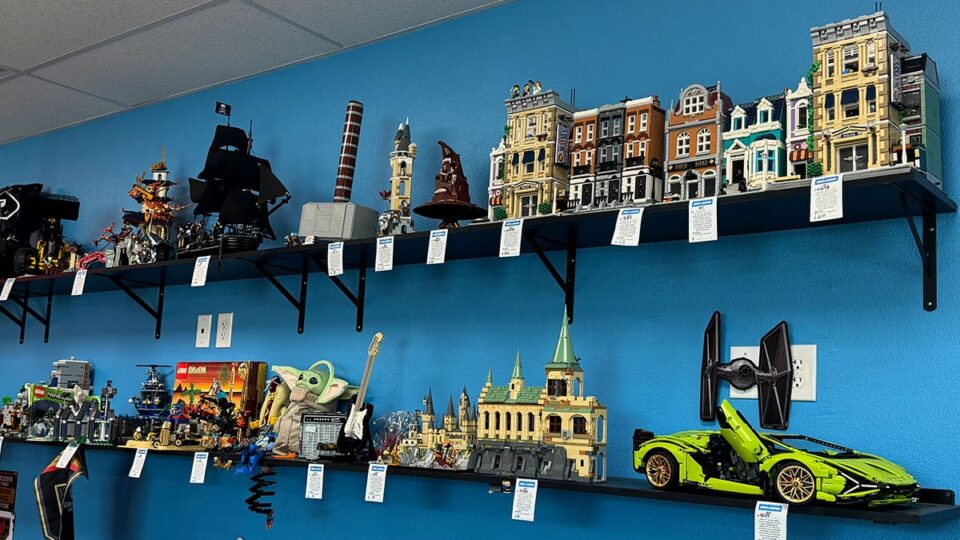 Pre-Built Legos from different eras to purchase