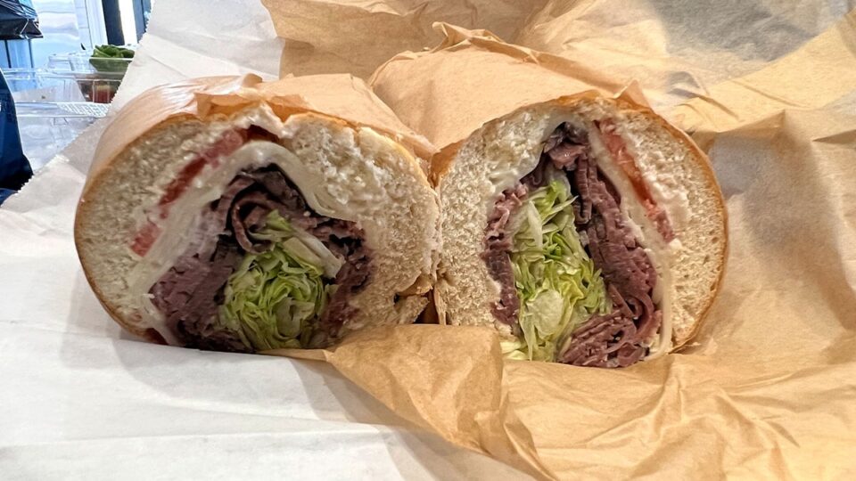 Roast Beef Sandwich from Eddie World