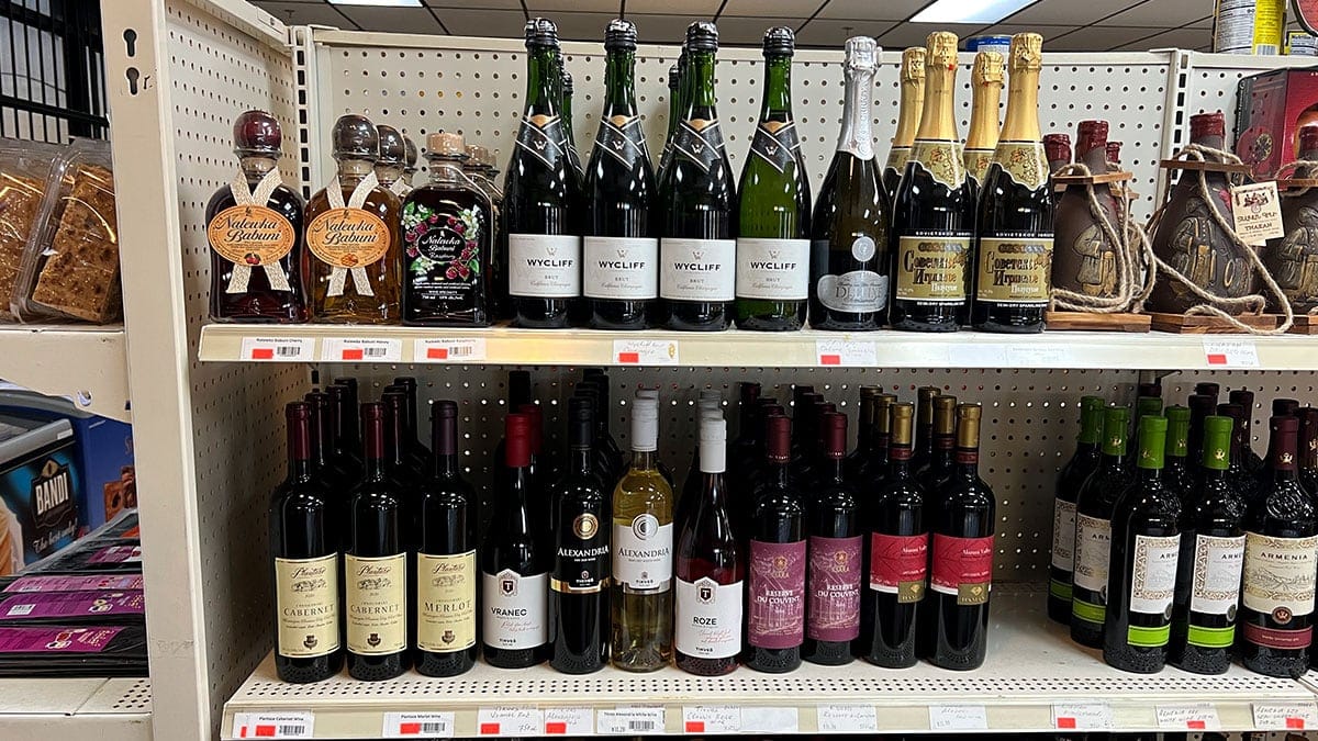 Selection of Wines