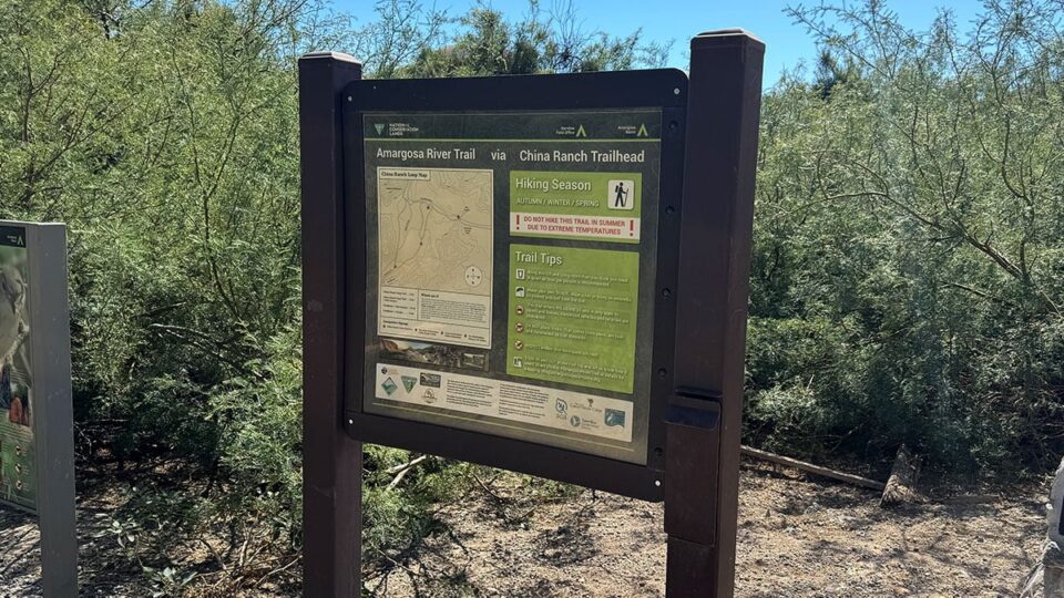Amargosa River Trail via China Ranch Trailhead