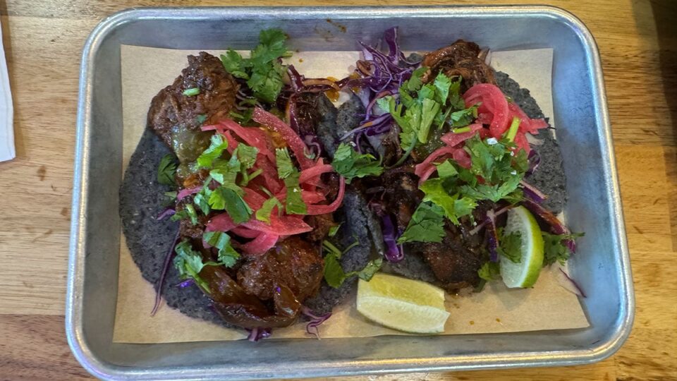 Beef Barbacoa Tacos at Milpa