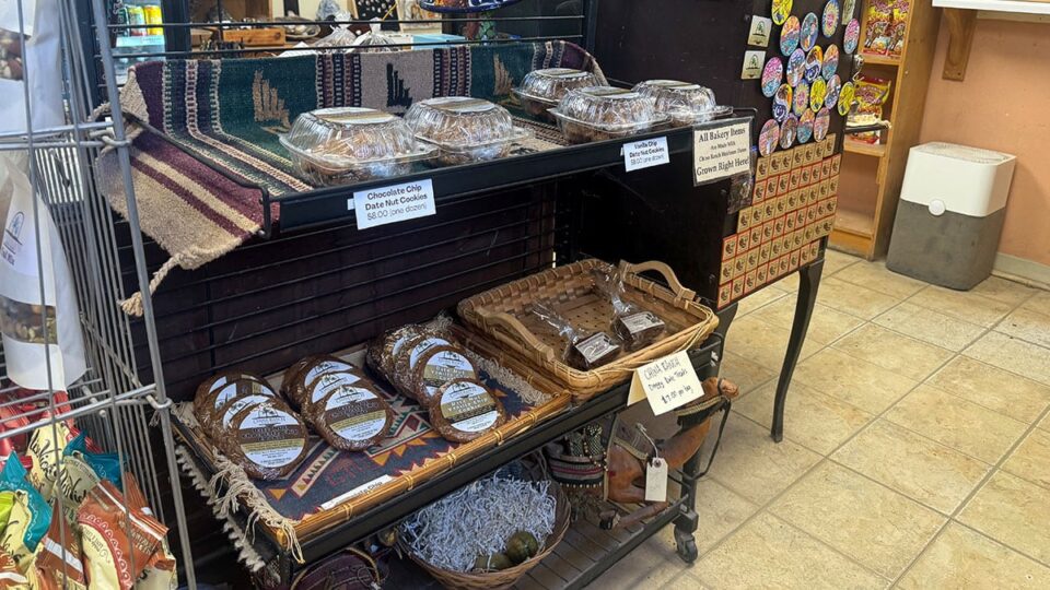 Date cookies inside the store
