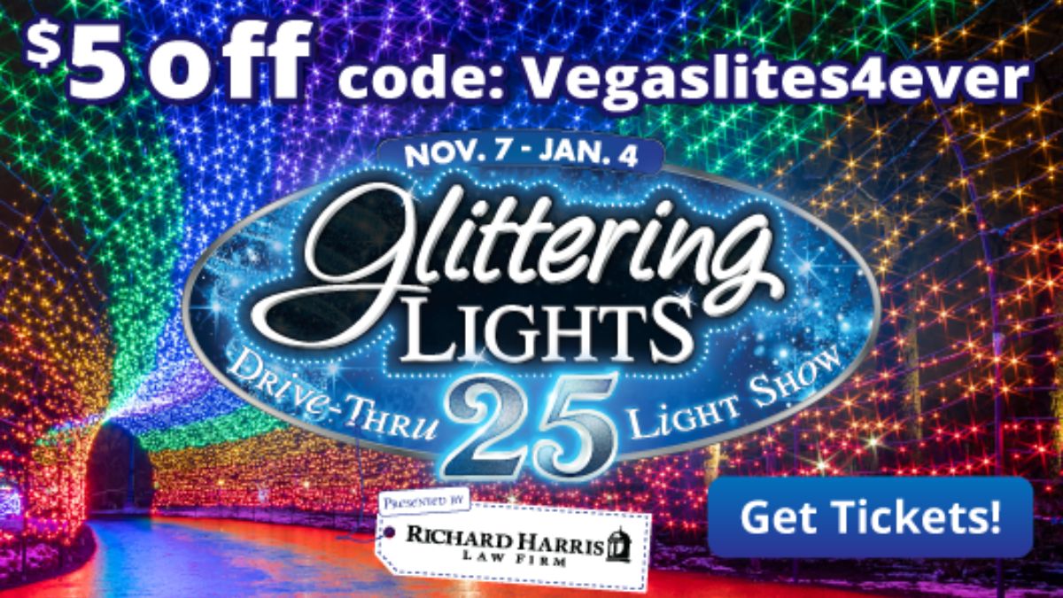 Glittering Lights at Las Vegas Motor Speedway