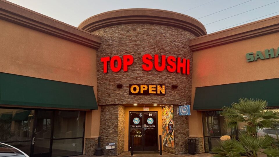 Outside Top Sushi and Oyster Sahara